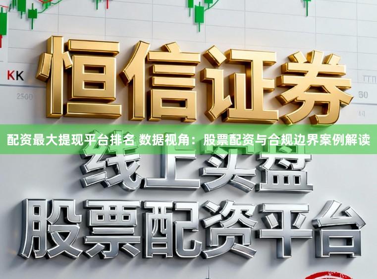 配资最大提现平台排名 数据视角：股票配资与合规边界案例解读