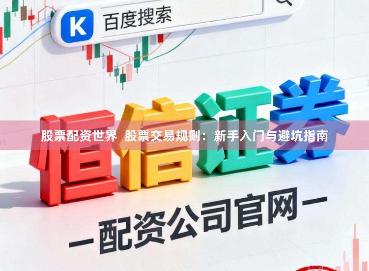 股票配资世界 股票交易规则:新手入门与避坑指南